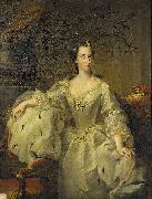 TISCHBEIN, Johann Heinrich Wilhelm Portrait of Mary of Great Britain oil on canvas